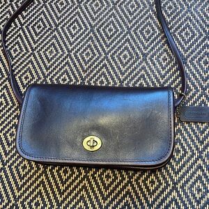 VINTAGE COACH  DINKY - MOCHA - 9375 -  made in New York City